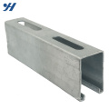 Hot Sale galvanized strut slotted channel,c channel steel price